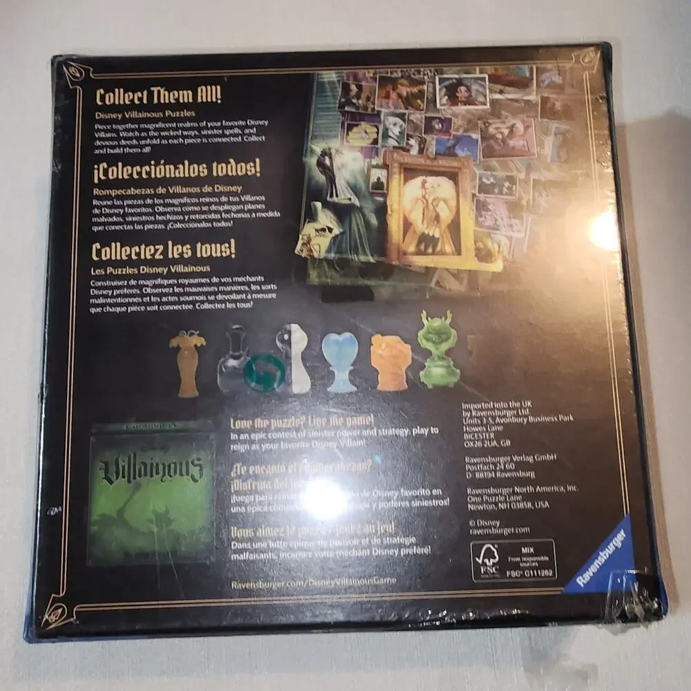 Disney villainous Gaston 1000 piece puzzle